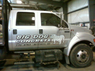 Big Dog Concrete truck