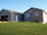front view of a house in Mitchell,SD with a walk out basement